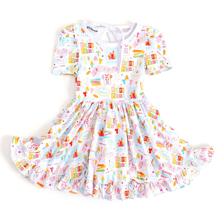 disney inspired girls twirl dress