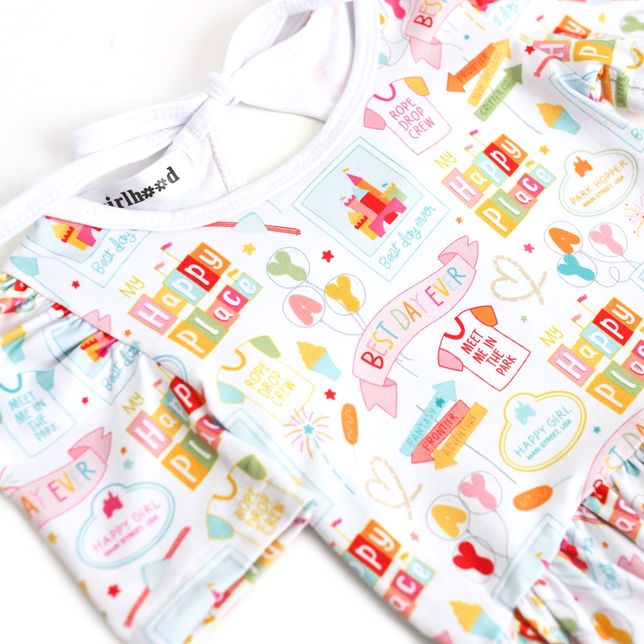 a day at disney inspired twirl dress for girls