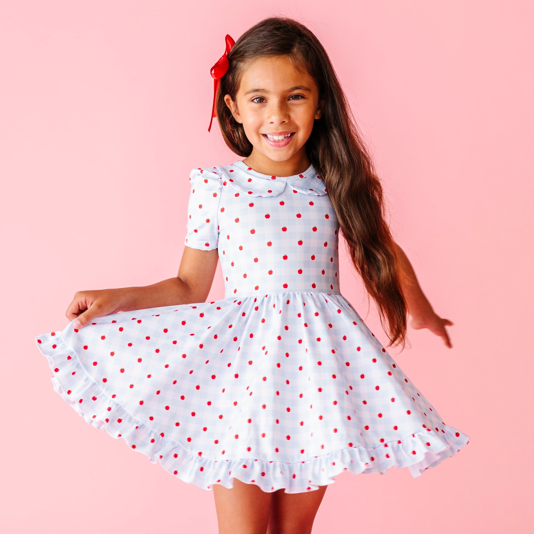 Girls' Back to School Twirl Dress