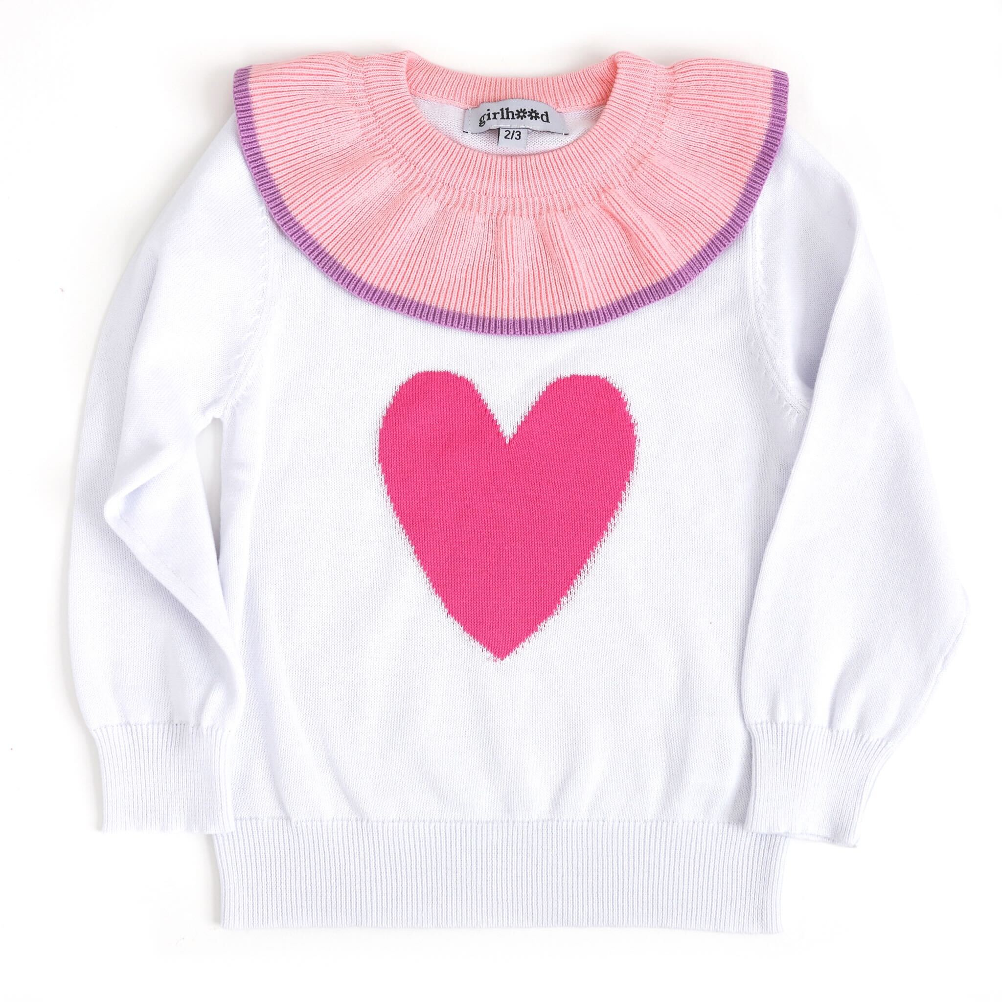 Darling Heart Pullover Valentine's Day Sweater – Little Stocking Company