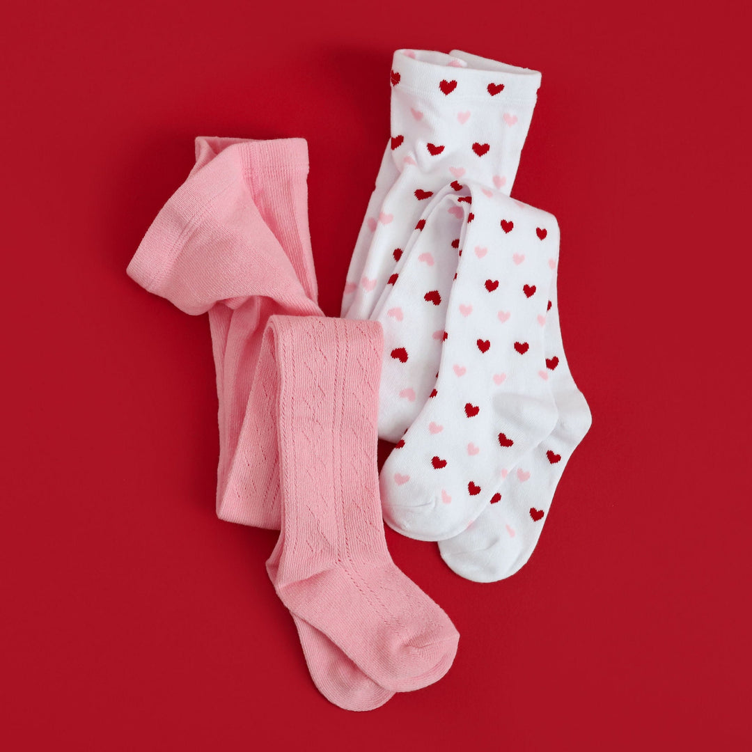 girls valentines tights 2025