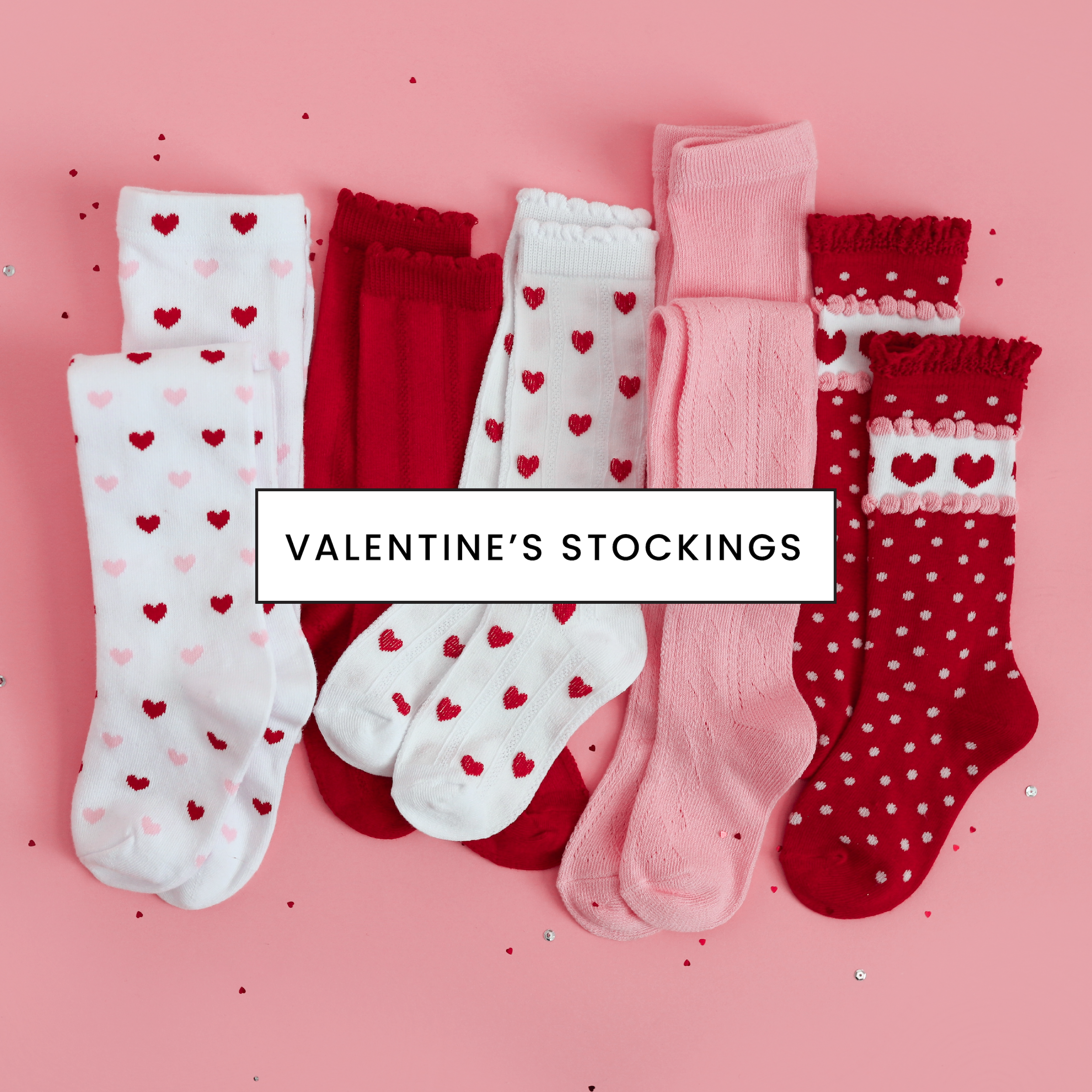 Valentine's Girls Stockings 2025