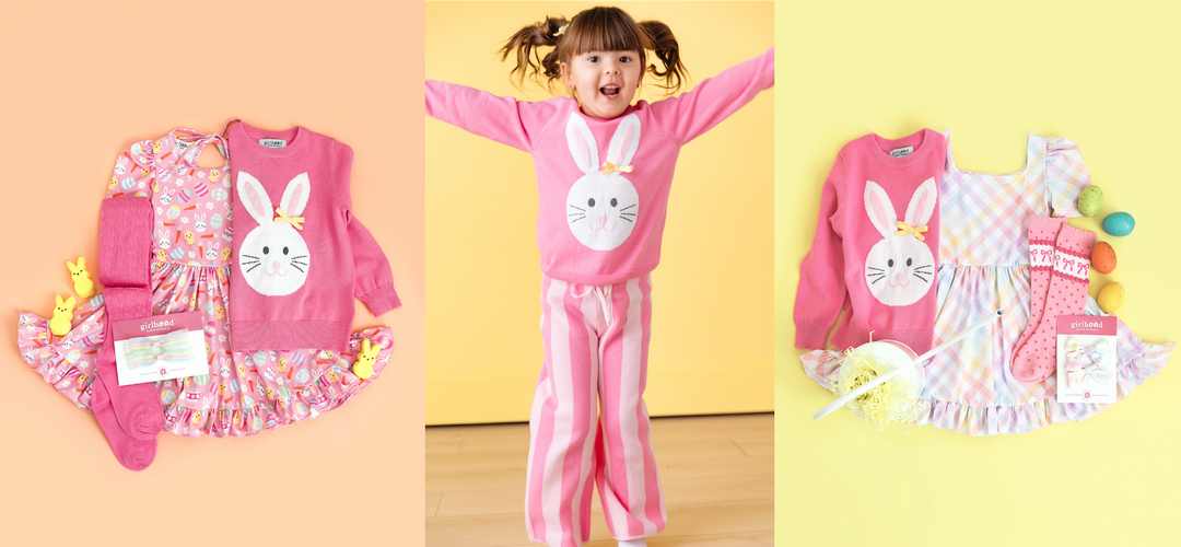 Pink Bunny Sweater Outfits