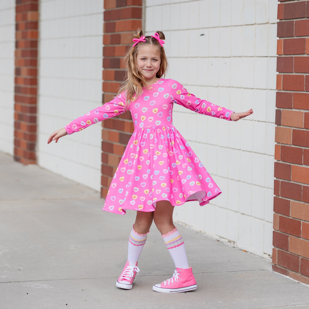 Pink Affirmation Hearts Outfit