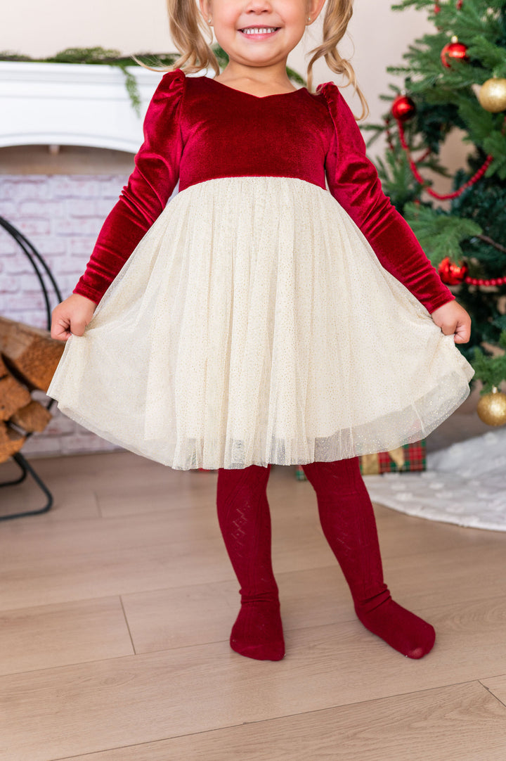 Noel Velvet Tutu Dress