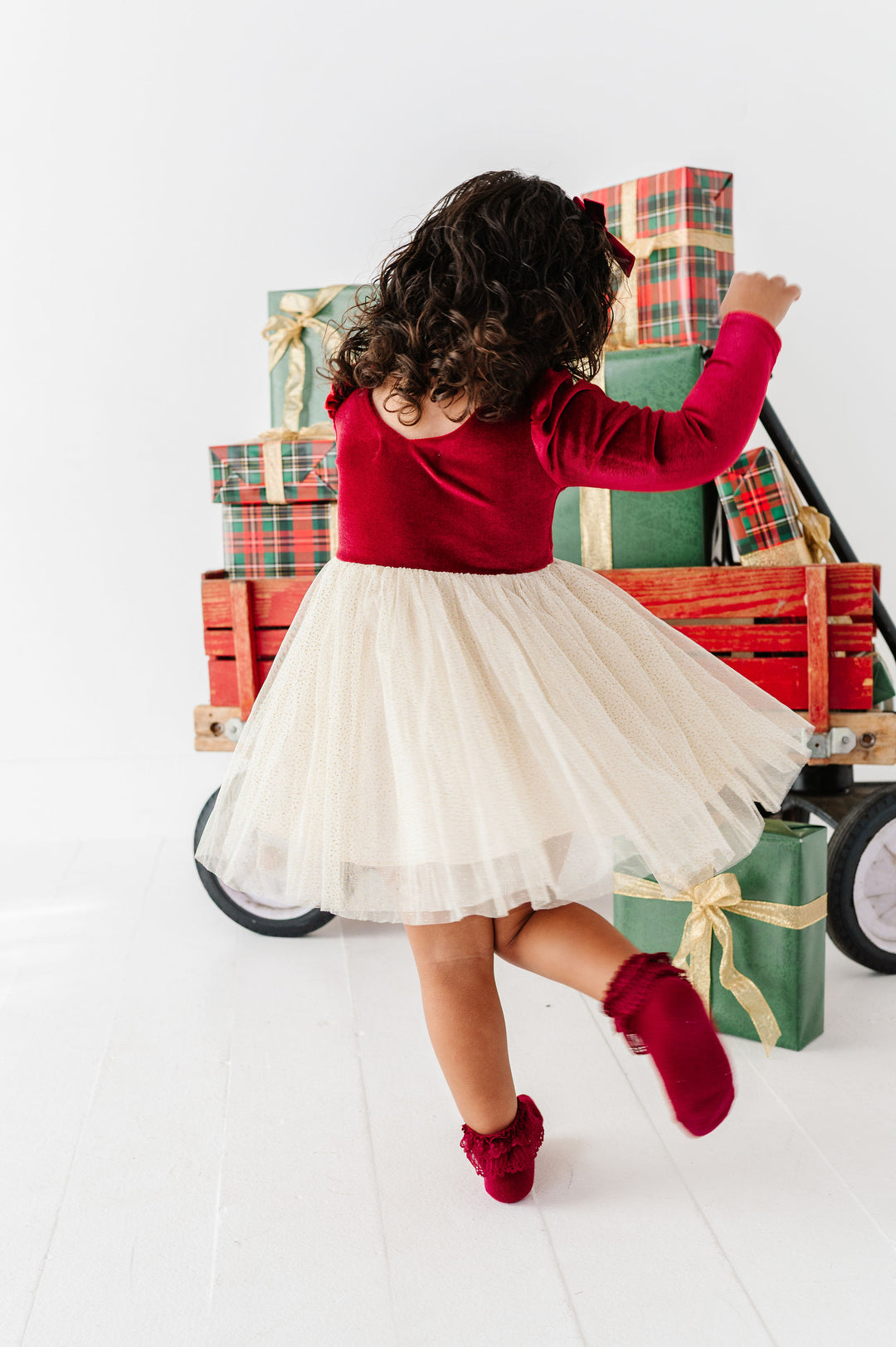 Noel Velvet Tutu Dress