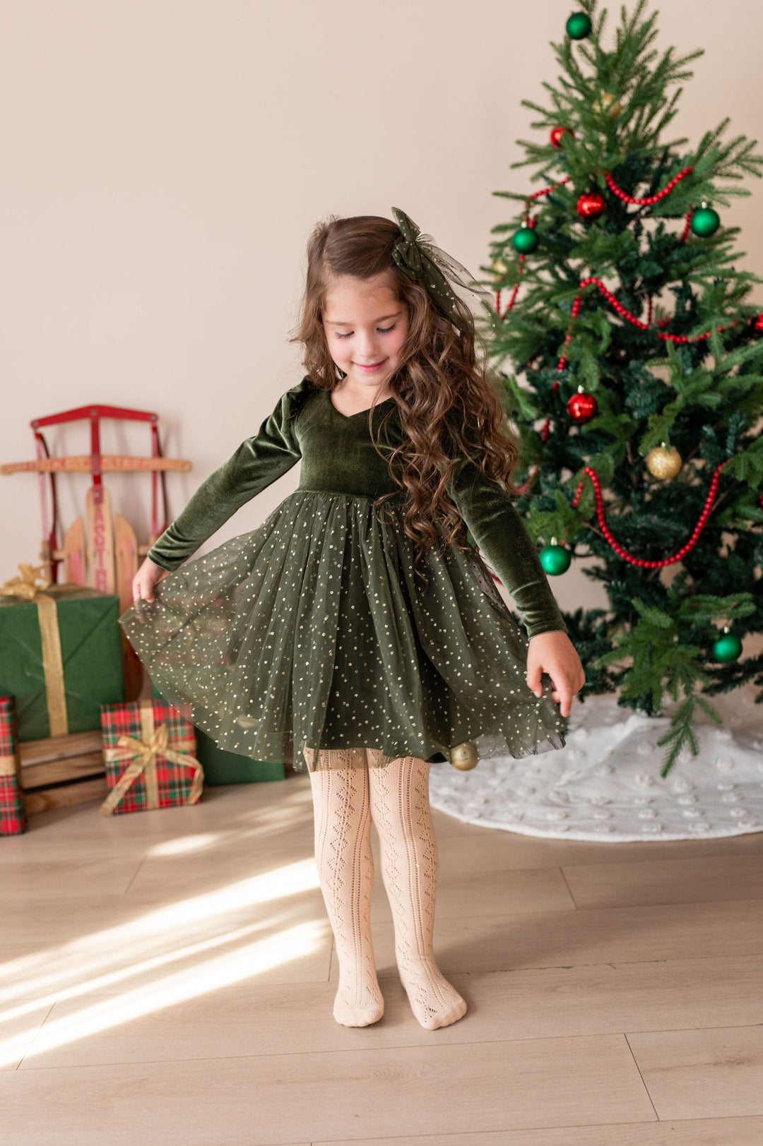 Noble Velvet Tutu Dress