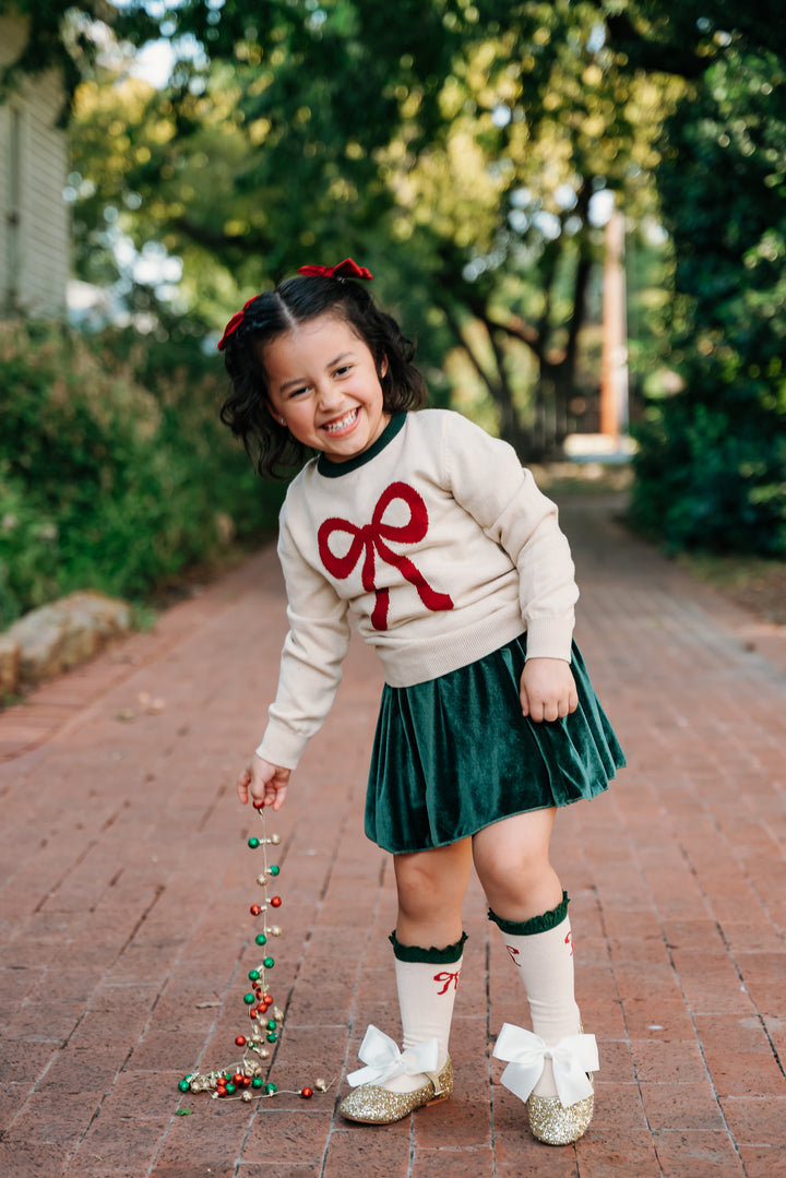 Girlhood Skirt - Forest Velvet