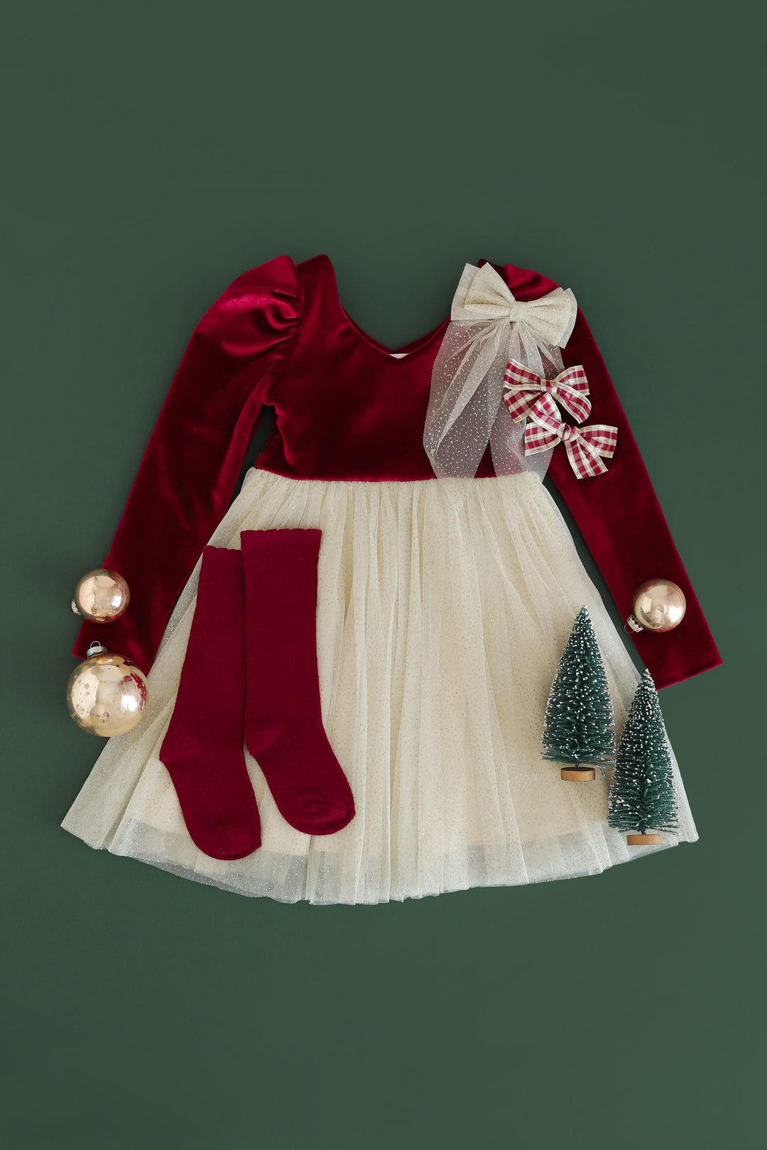 Noel Velvet Tutu Dress