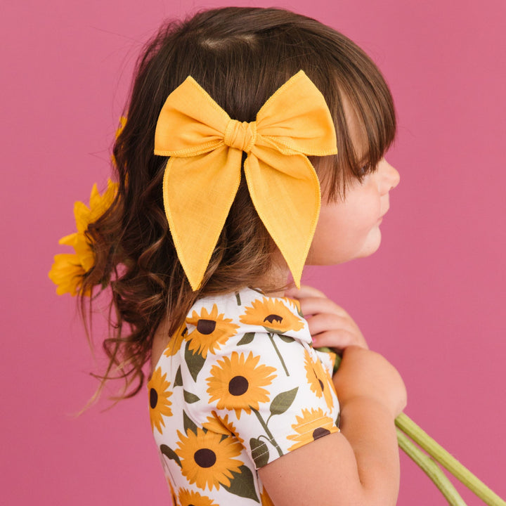 Party Girl Bow - Marigold