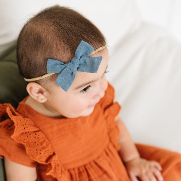 Baby Bow - Denim