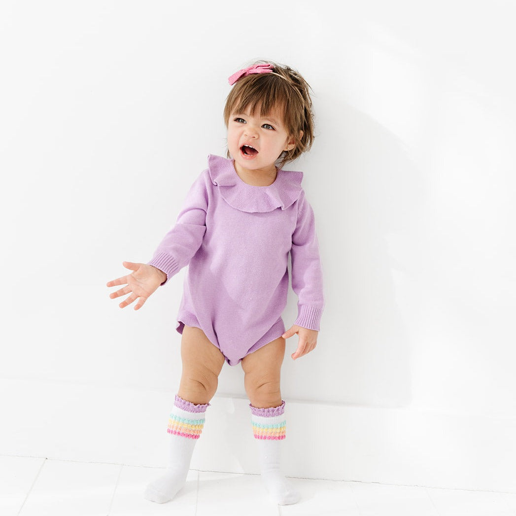 Wisteria Sweater Romper