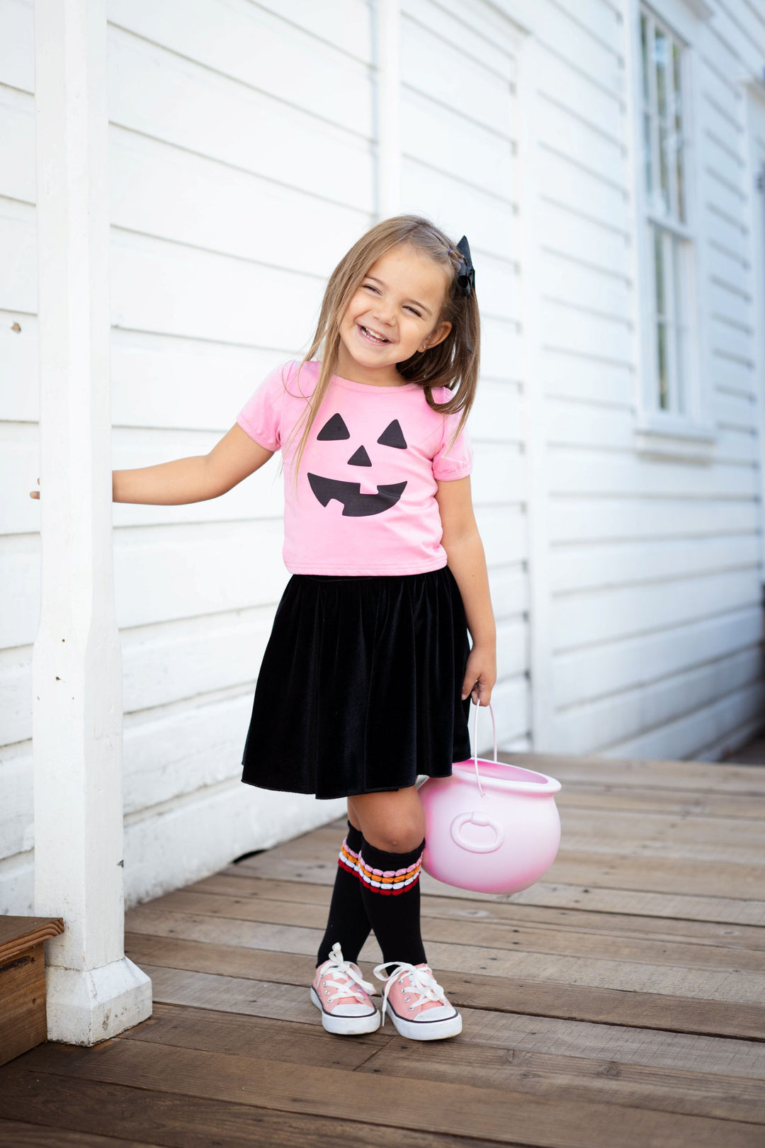 Girlhood Skort - Black Velvet