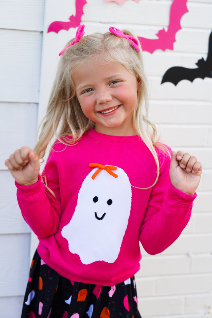 Pink Ghost Sweater
