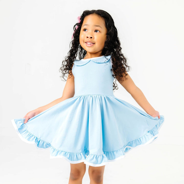Sea Breeze Twirl Dress