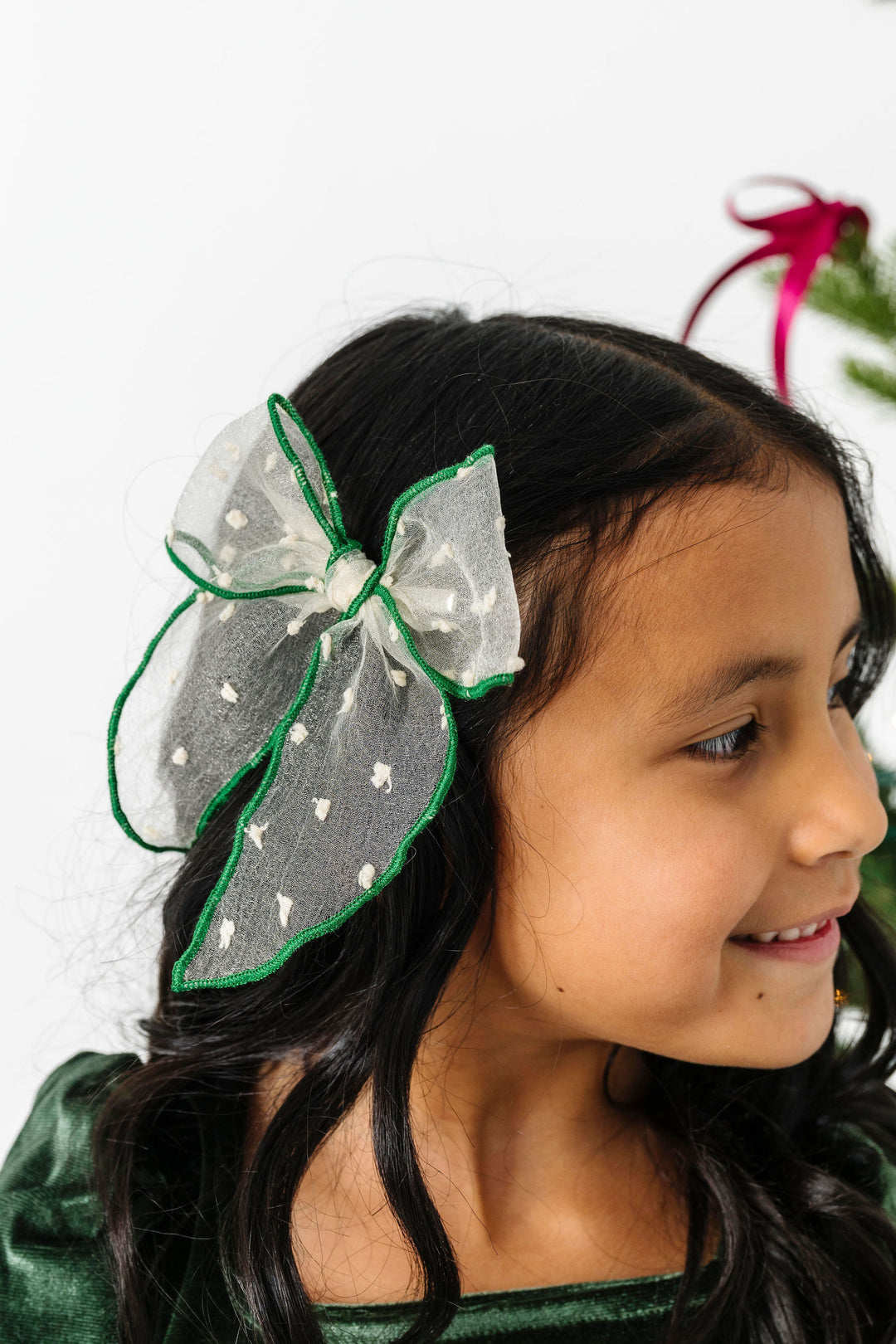 Party Girl Bow - Noble Sheer Dot