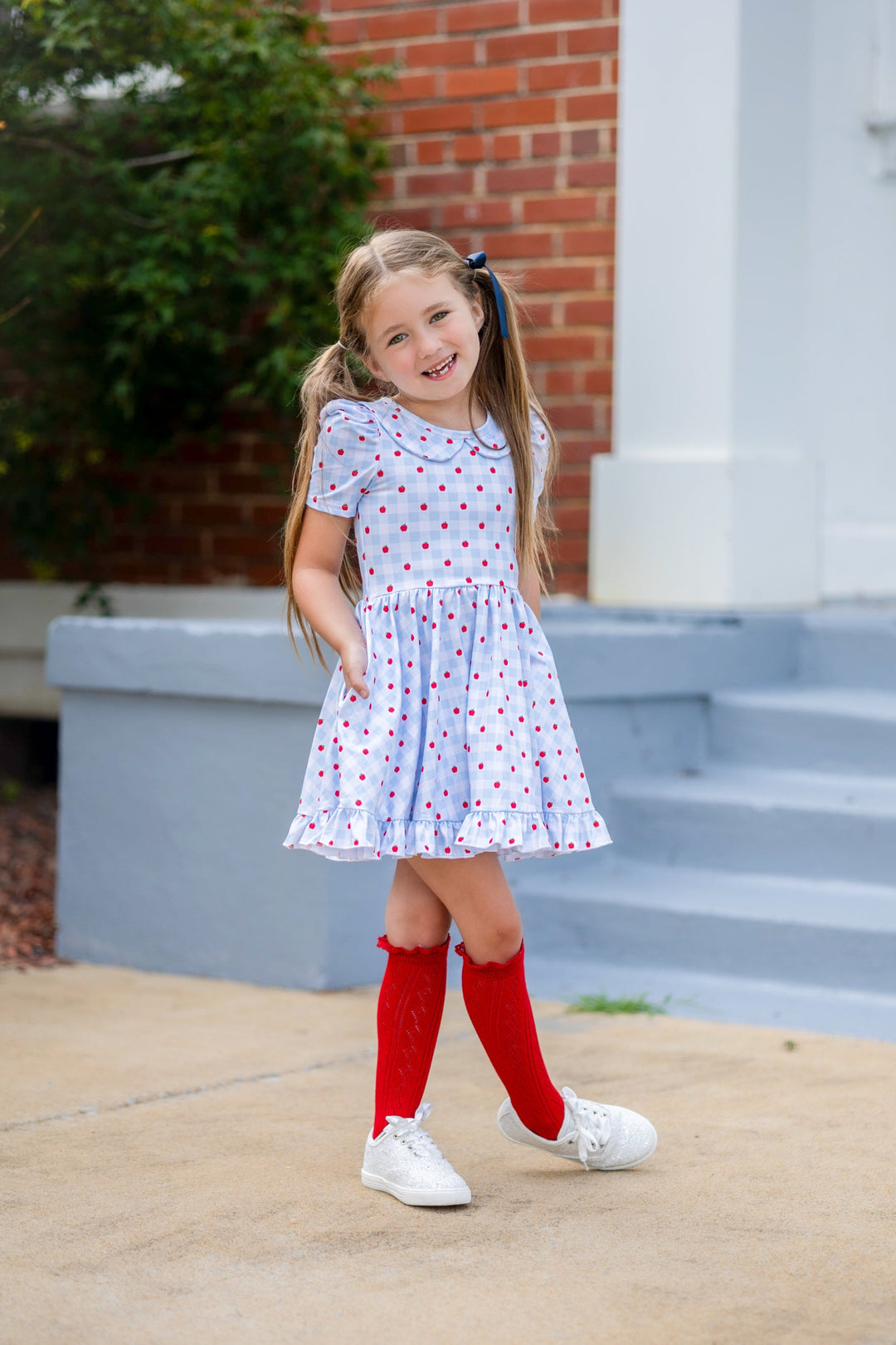 Girls' Back to School Twirl Dress