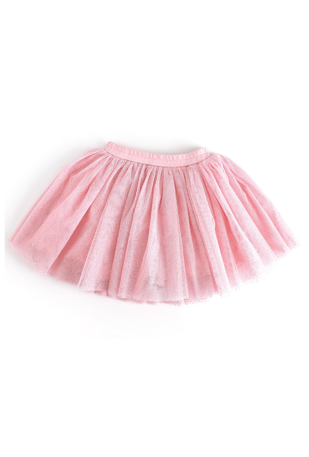 girls light pink tulle tutu skirt with sparkles for ballerina and pink Christmas 