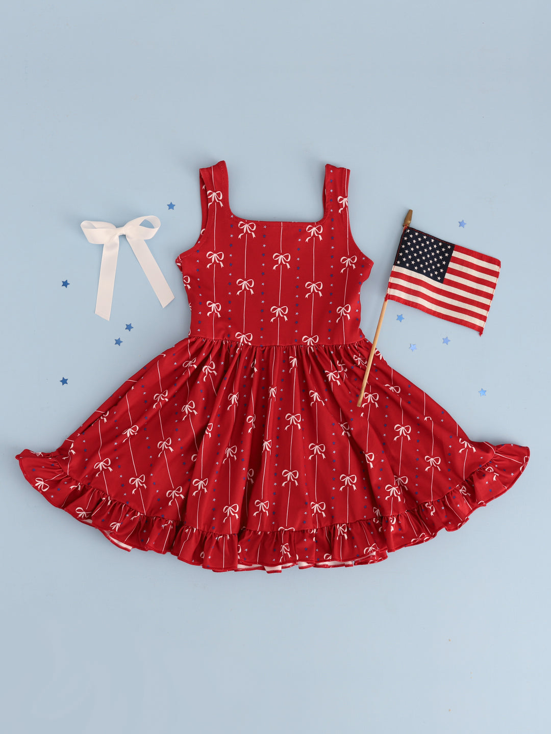 girls red bow dress Patachou Girls Red Tweed Velvet Bow Dress
