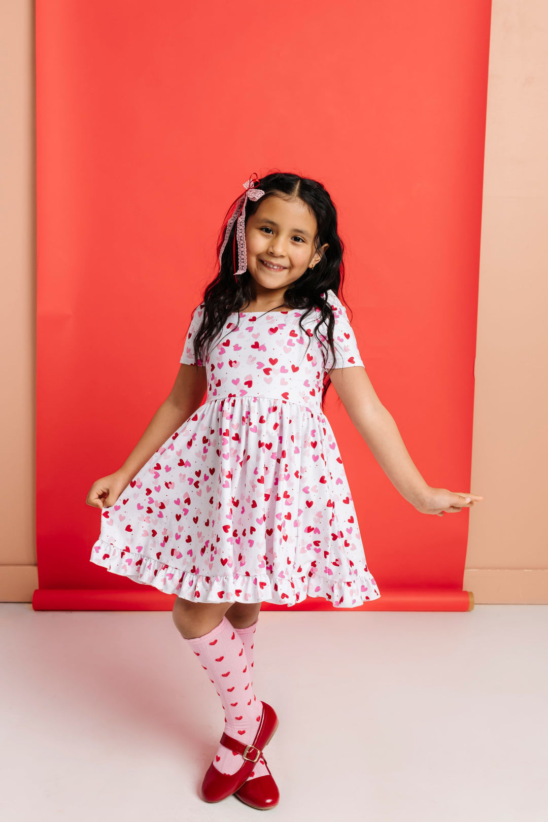 Girls' Valentine's Day Twirl Dress Girls' Valentine's Day Twirl Dress