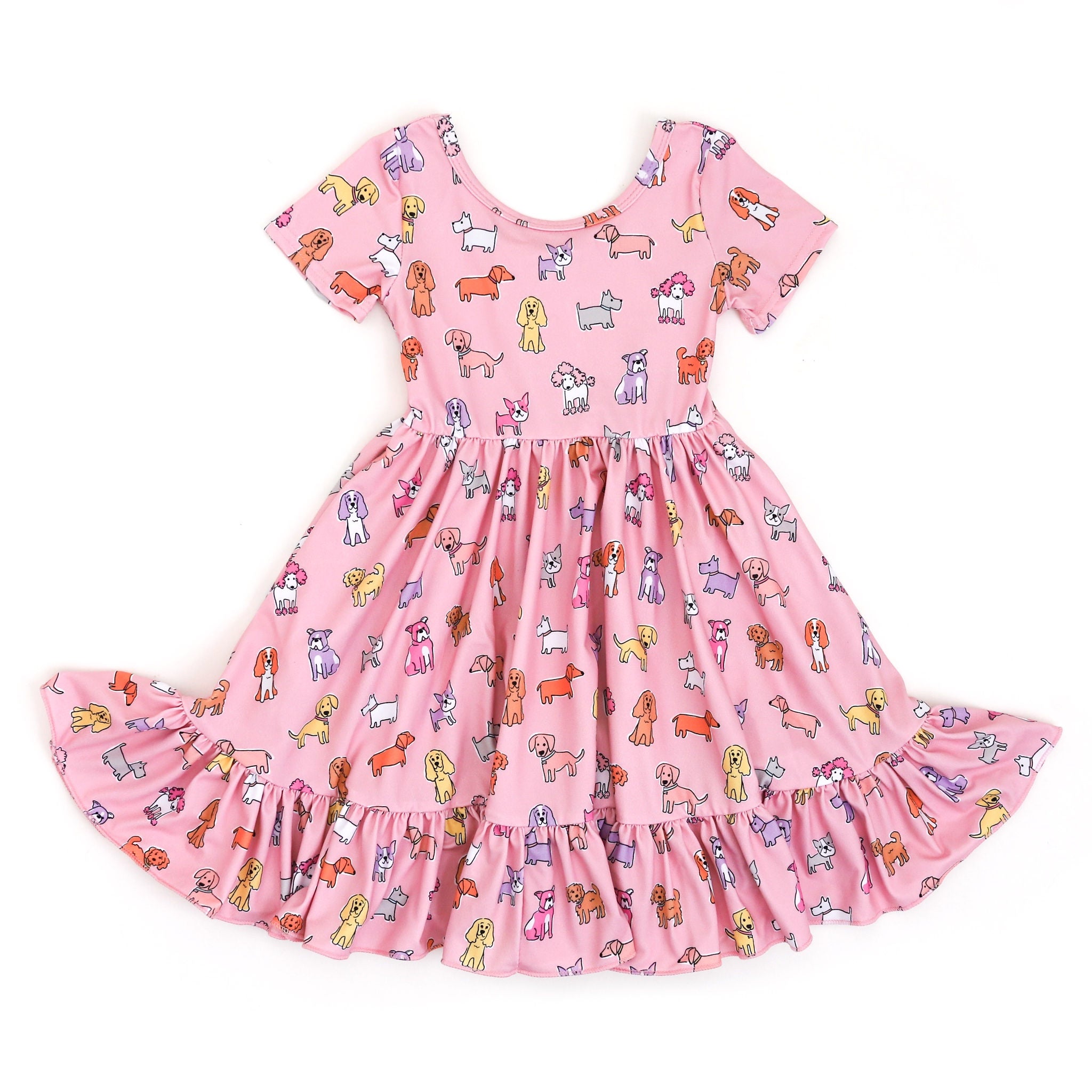 STYLOKIDS - Pink Crepe Girls Frock ( Pack of 1 ) - Buy STYLOKIDS - Pink  Crepe Girls Frock ( Pack of 1 ) Online at Low Price - Snapdeal