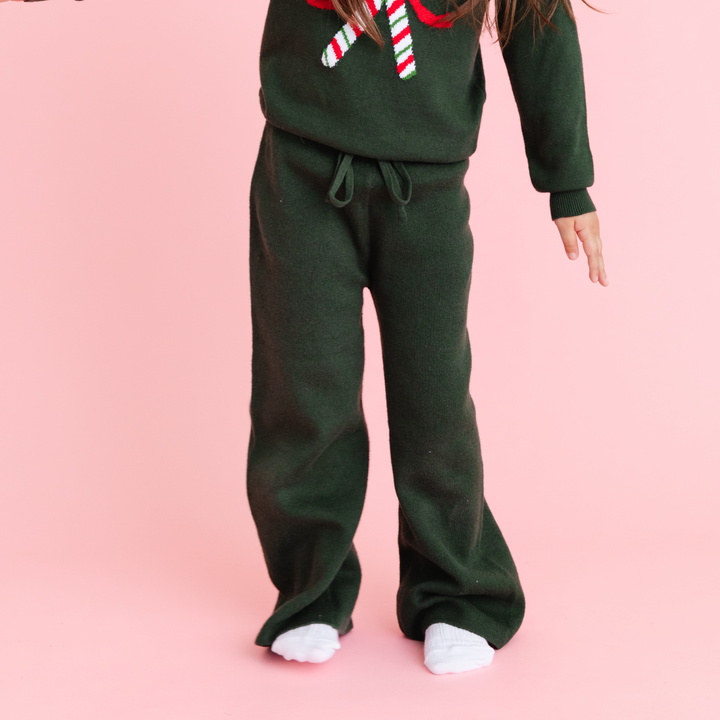 forest sweater pants with christmas outfit