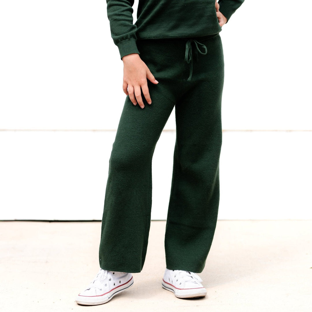 Sweater Pants - Forest Green Little Stocking Company Sweater Pants - Forest Green Little Stocking Company