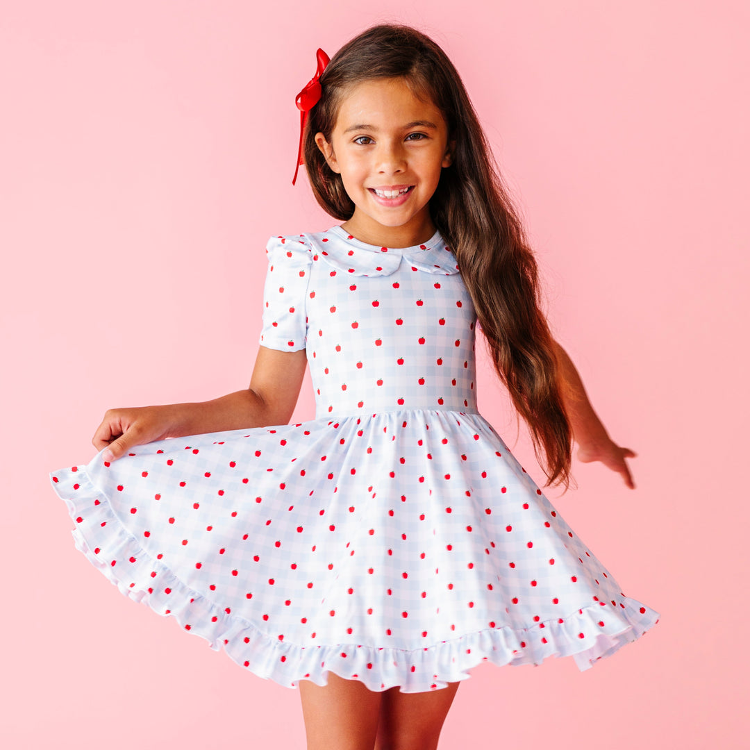 Girls' Back to School Twirl Dress