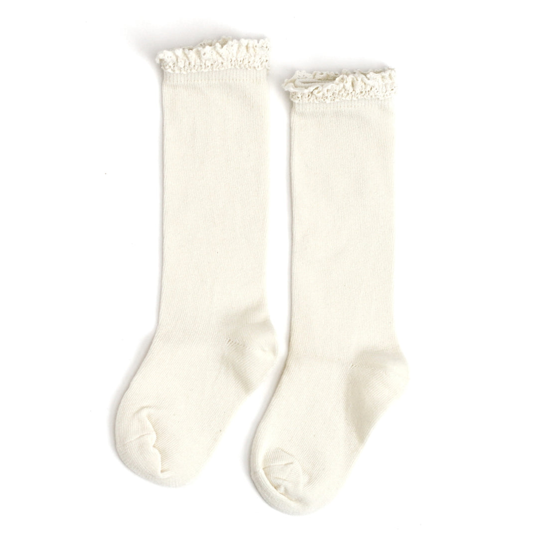 Pearl White Toe Socks (Knee High) – UniqDsn