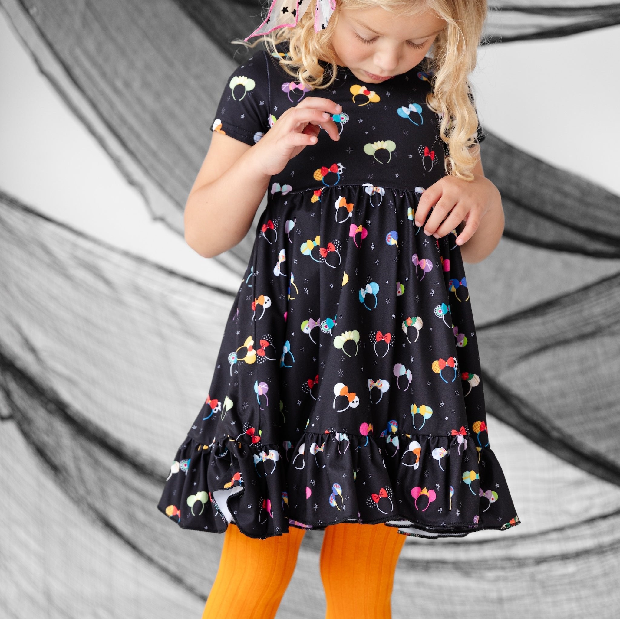 Girls dress with tights best sale