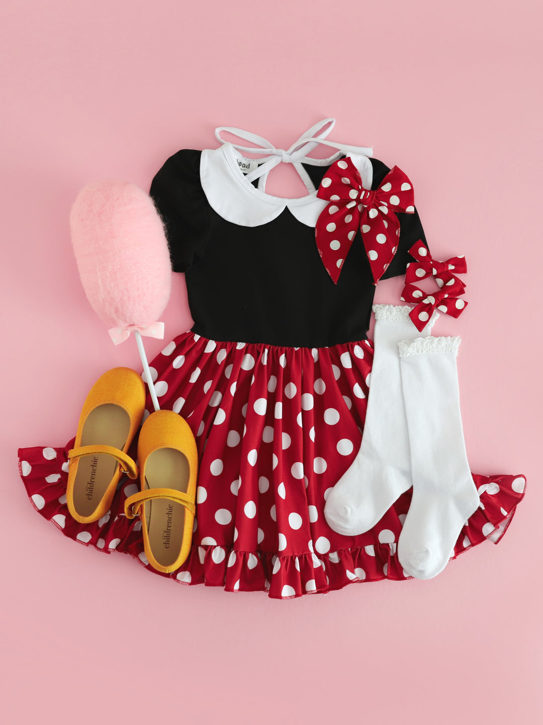 Girls' Twirl Dress - Minnie Little Stocking Company Girls' Twirl Dress - Minnie Little Stocking Company