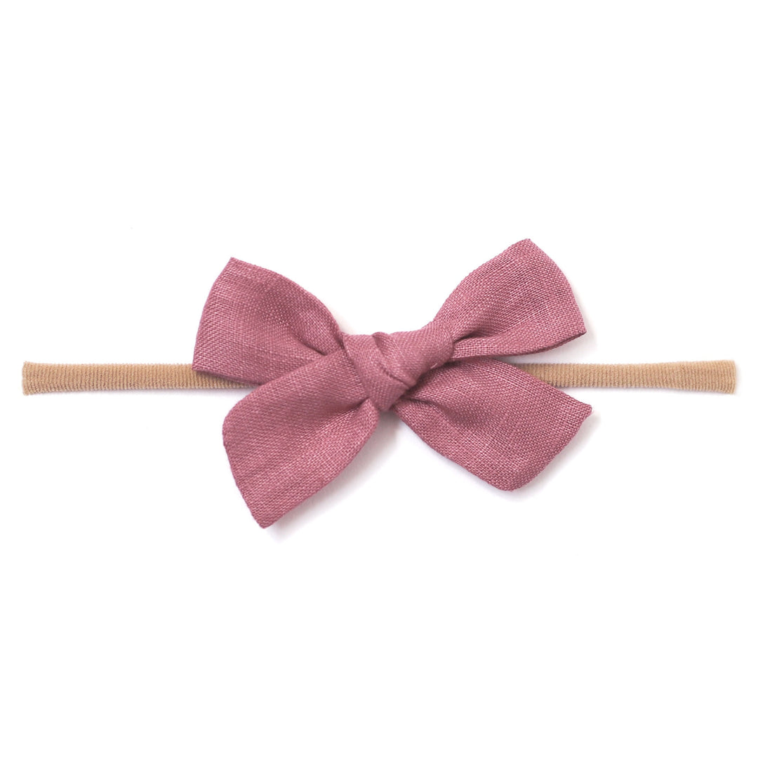Baby Bow - Mulberry