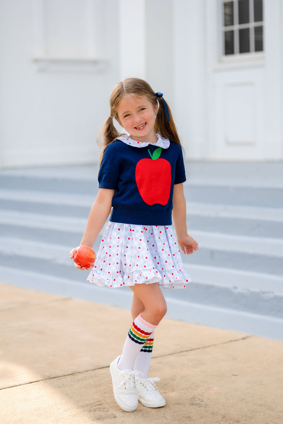 Girls' Back to School Twirl Dress