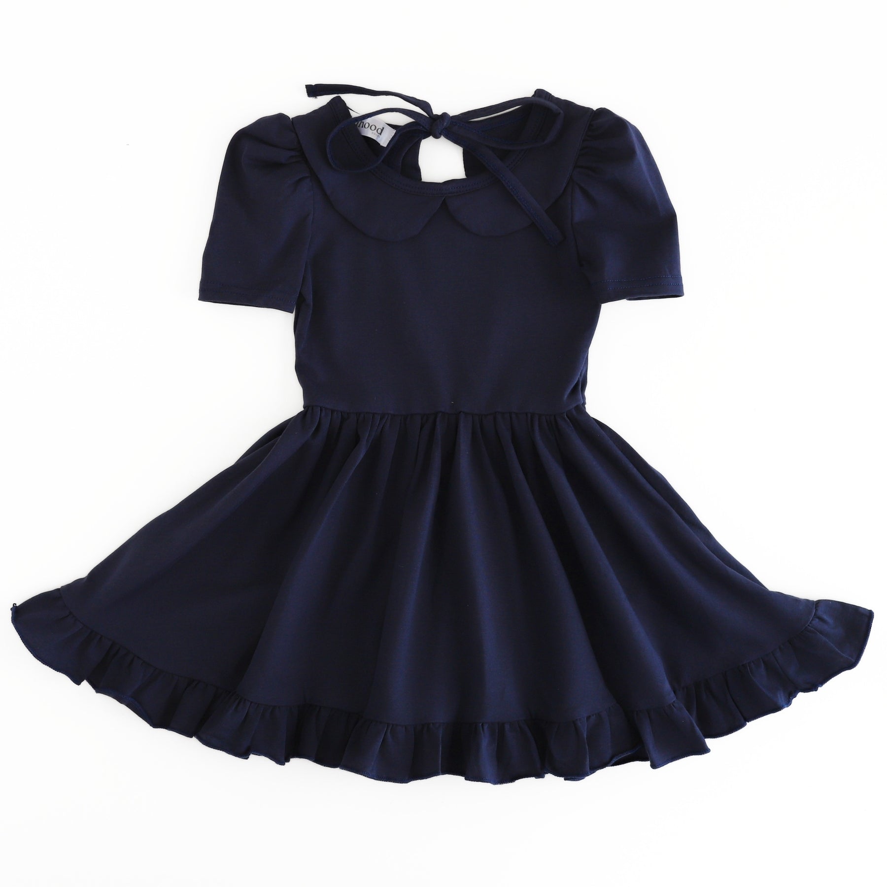 navy blue dress 5t Kids Dresses Trapeze Navy Dress with a Bow