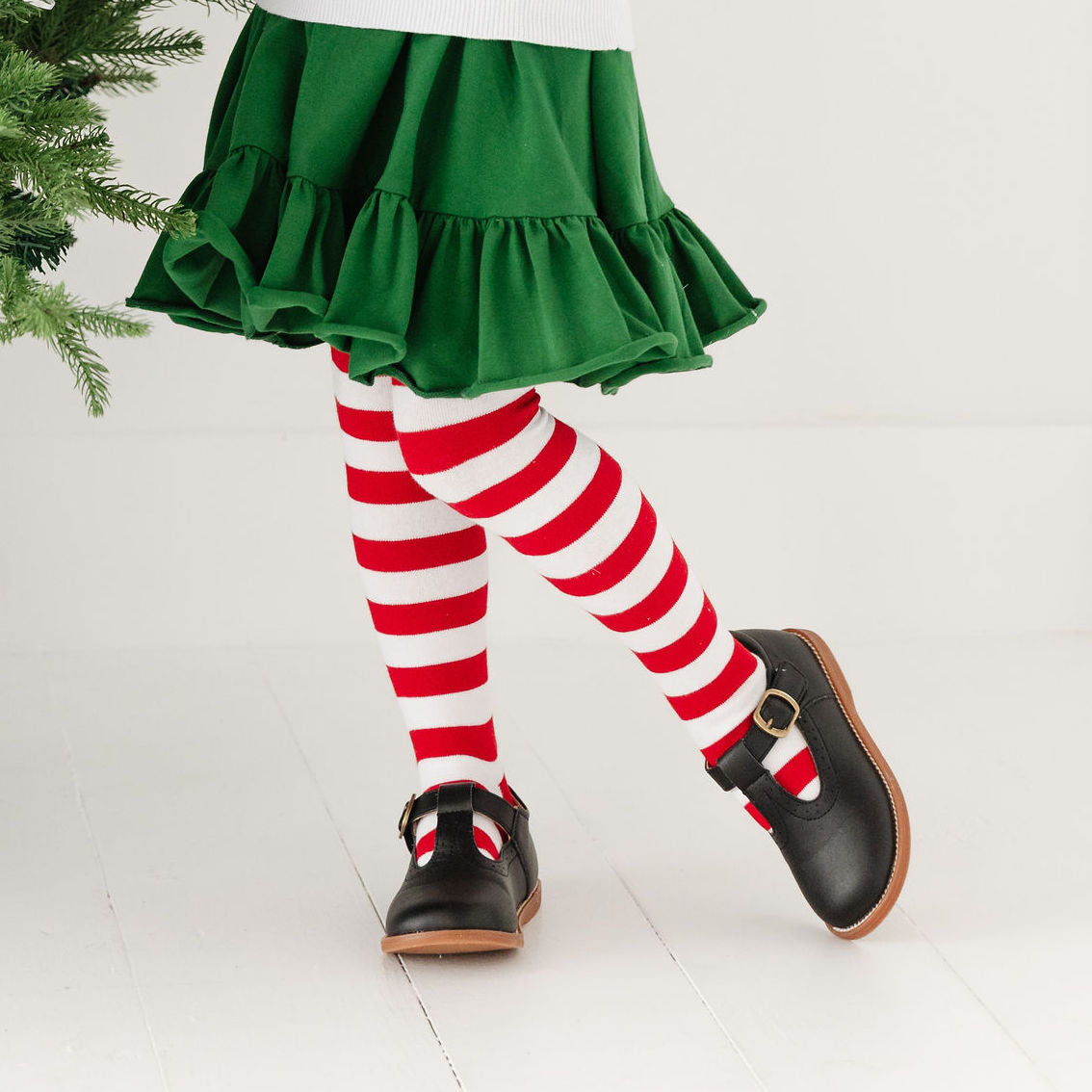 Full Size Buttery Soft Faux Knit Reindeer & Christmas Tree Leggings –  BeYOUtifully Comfortable