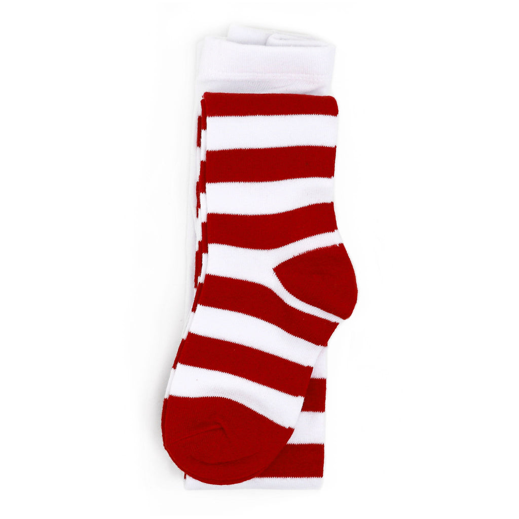 Buy Red and White Striped Tights Child - Large Online at Low Prices in  India 