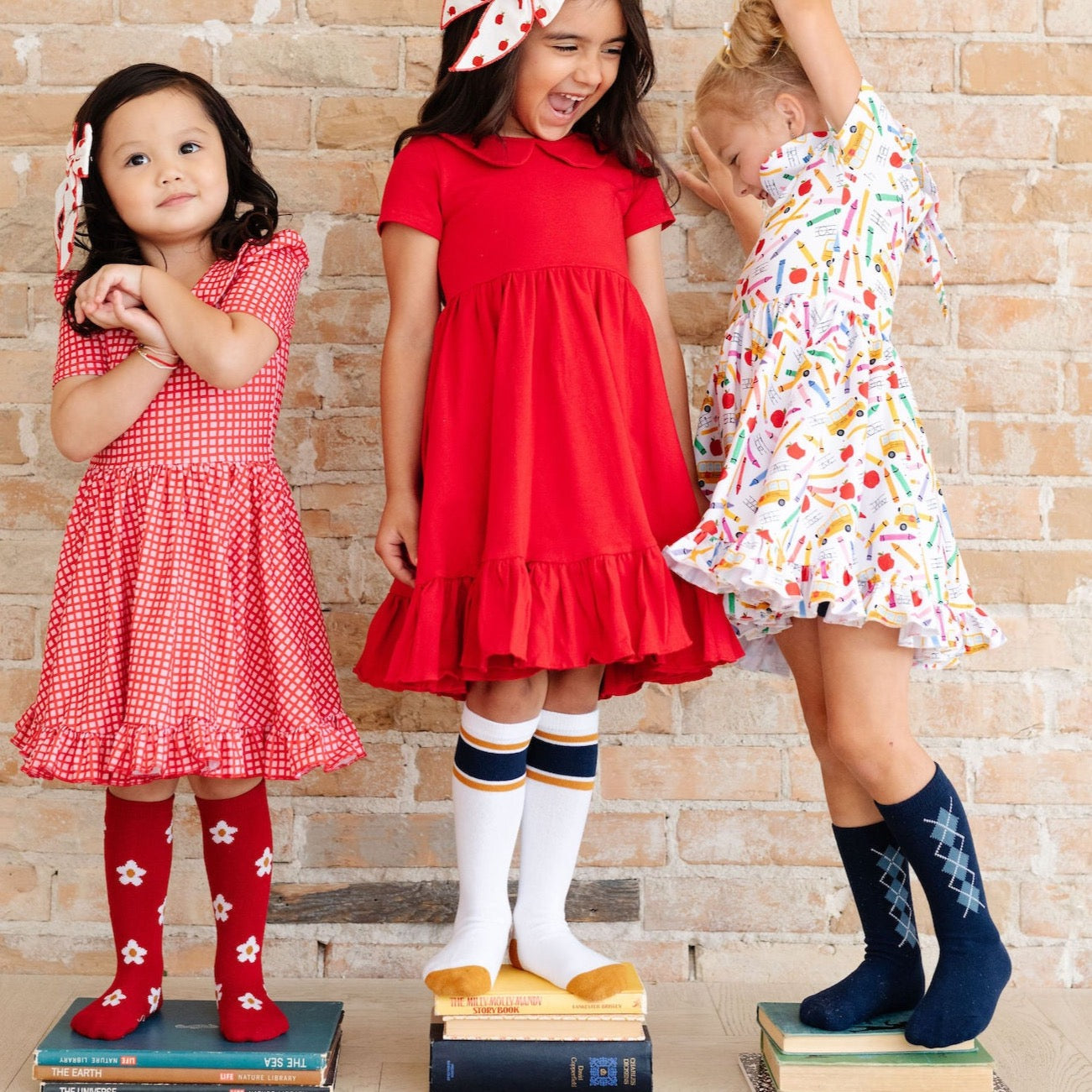 Baby Girl Knee High Socks Infantil Menina Kids School Socks Wolf Rita – Sky  Moment
