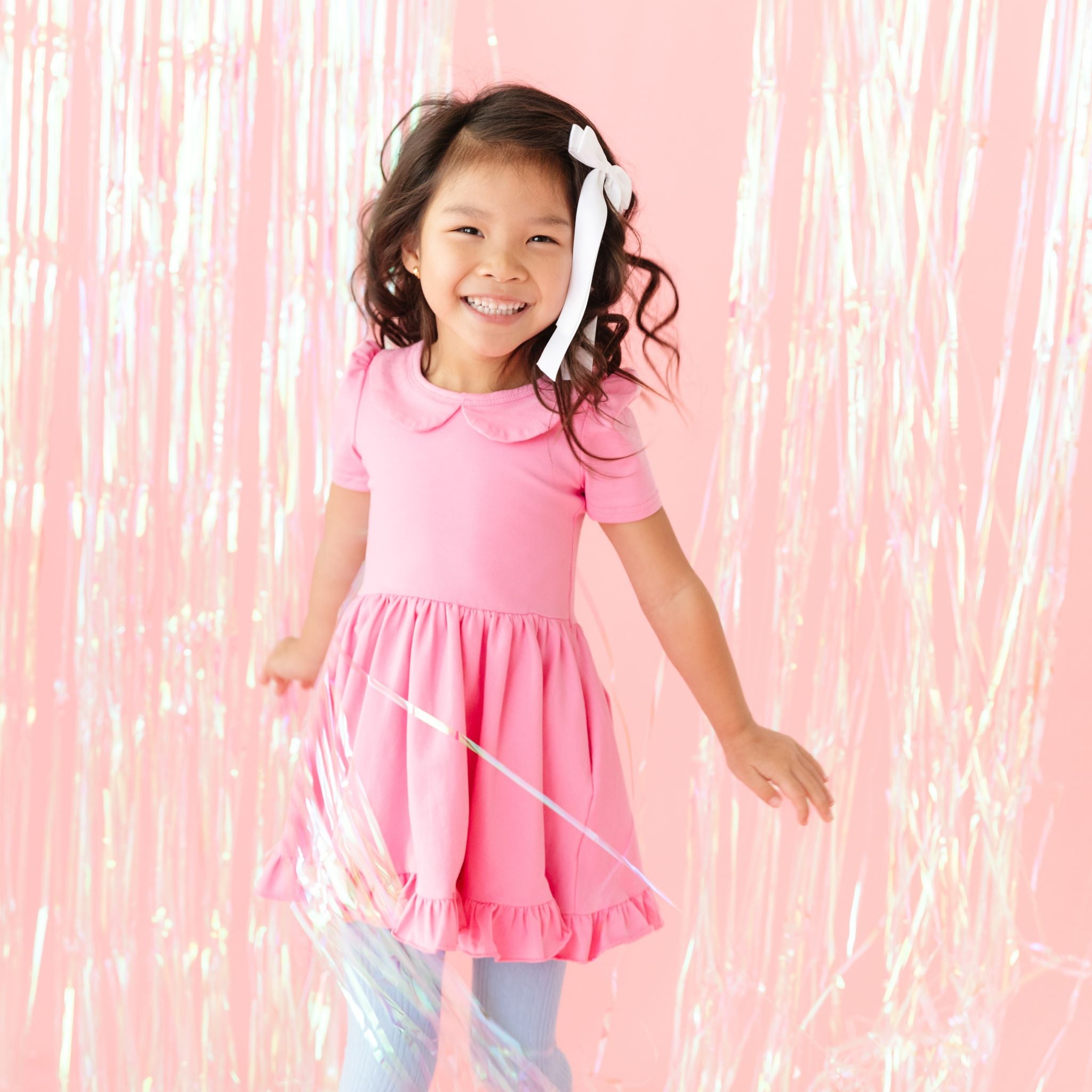 light pink dress with tights Soft pink meets chocolate brown for the perfect Valentines palette A light pink dress layered with brown tights, beige heels, and a brown bag creates a warm, elegant vibe effortless yet polished.