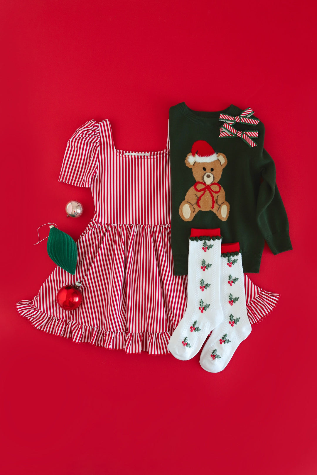 A flat-lay of a children&