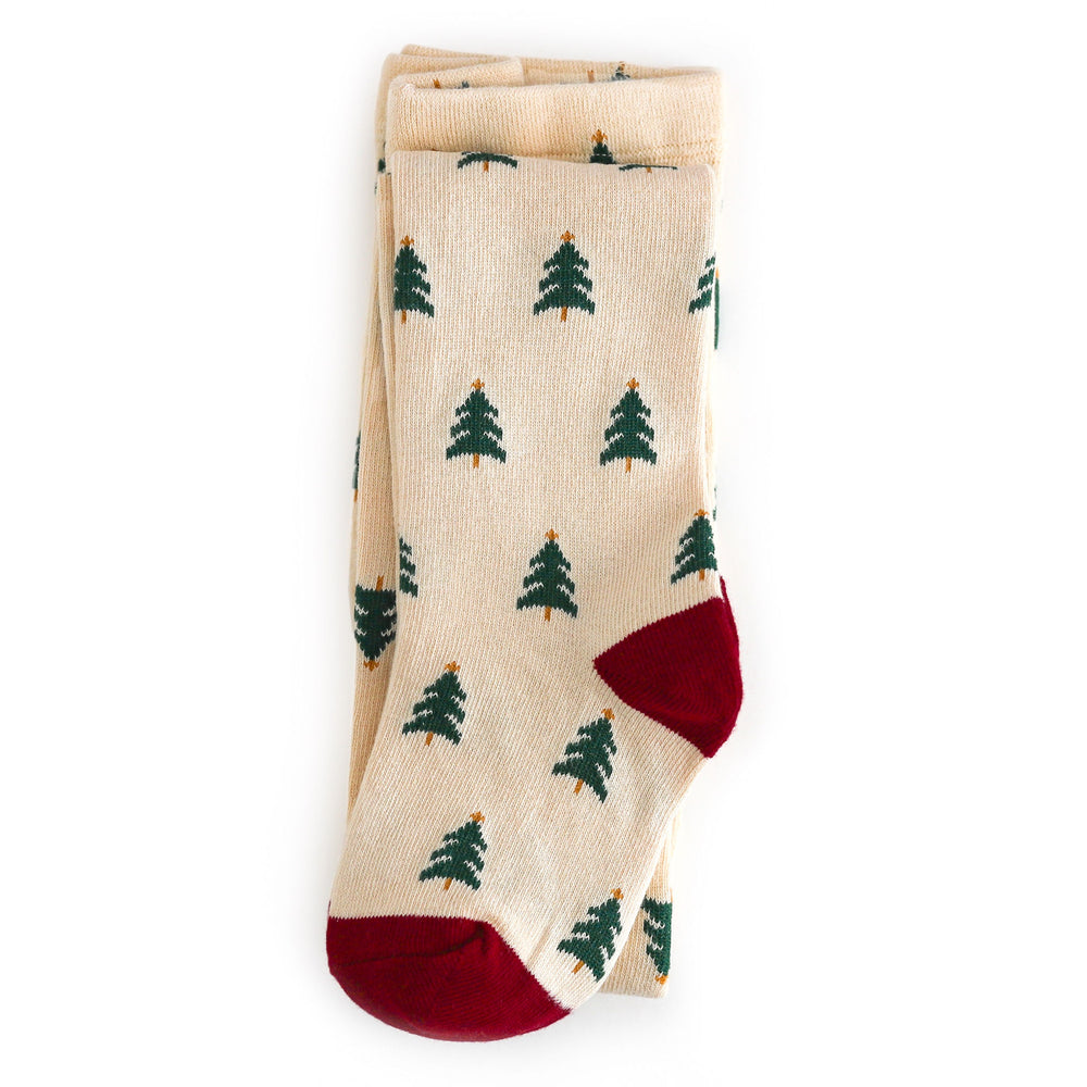 Christmas tree tights for girls